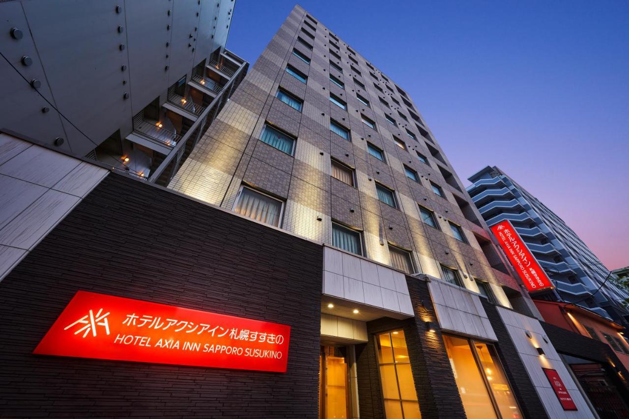 Hotel Axia Inn Sapporo Susukino מראה חיצוני תמונה