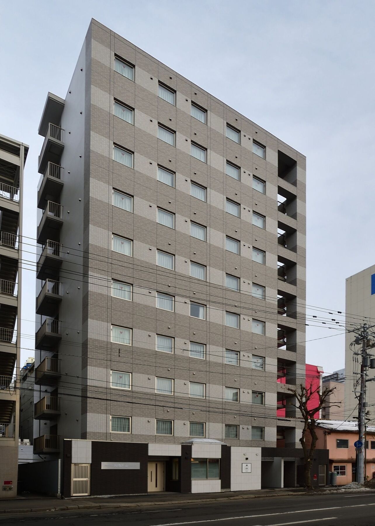 Hotel Axia Inn Sapporo Susukino מראה חיצוני תמונה