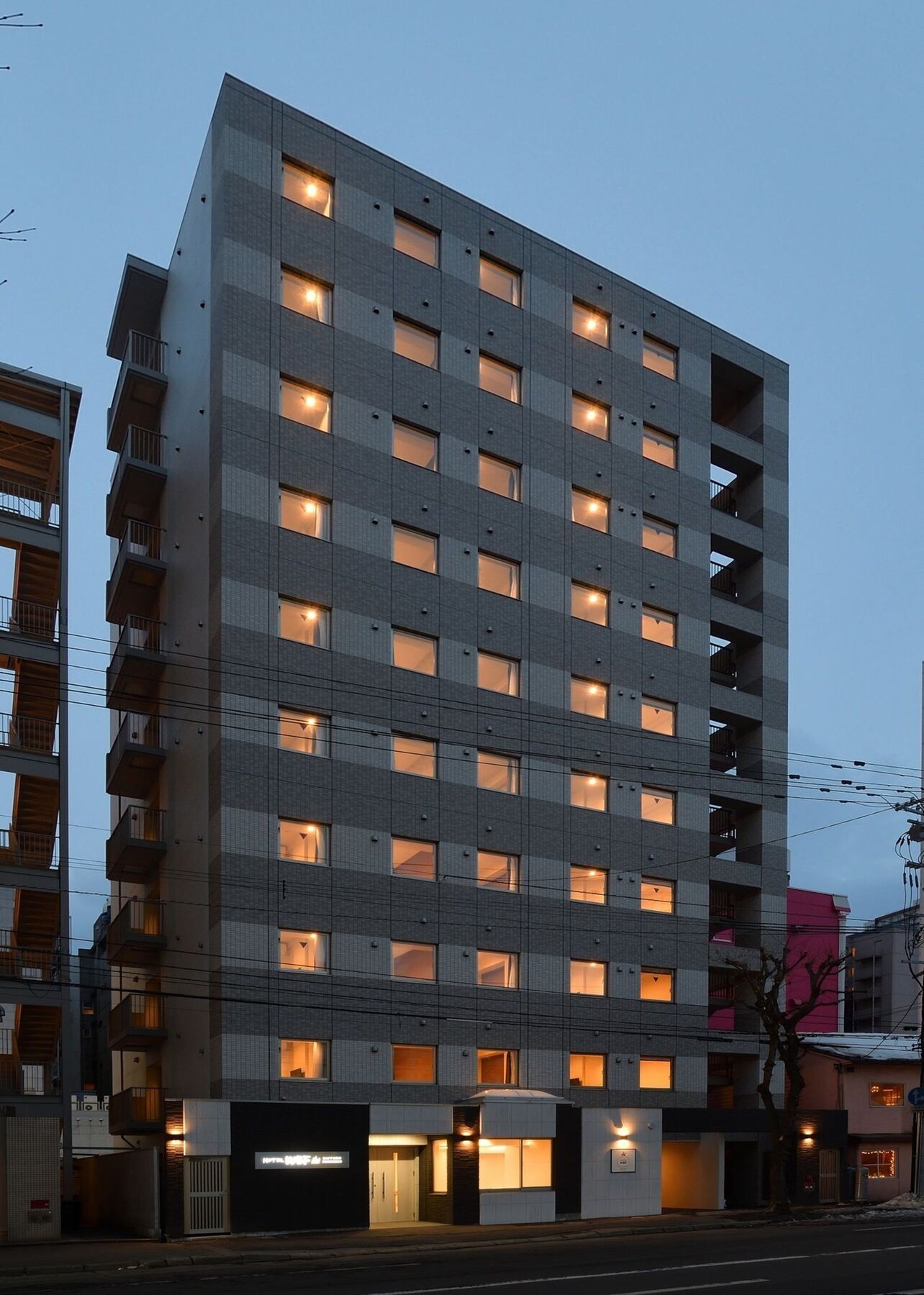 Hotel Axia Inn Sapporo Susukino מראה חיצוני תמונה